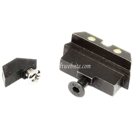 5KU Metall Vorne Hinten Nachtsichtgerät Geeignet für Tokyo Marui G17 Serie GBB Pistolen Airsoft Schwarz