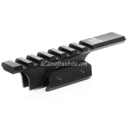 5KU B-18U Elongated Krink Klassische Oberschiene Geeignet für GHK LCT Tokyo Marui AKS74U Serie Gewehre Airsoft