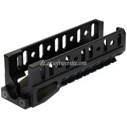 5KU 124mm B-11U Klassiker Untere Handschutz Schienen System Geeignet für LCT GHK CYMA D-Boys E&L Tokyo Marui AKS-74U Serie AEG GBB Gewehre Airsoft