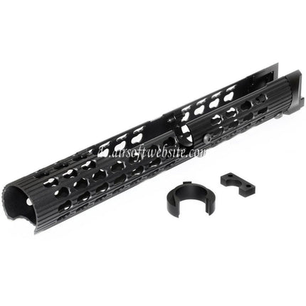 5KU VS-24 Röhrenförmig Keymod Handguard Geeignet für AKM AK74 AK103 Serie AEG Gewehre Airsoft