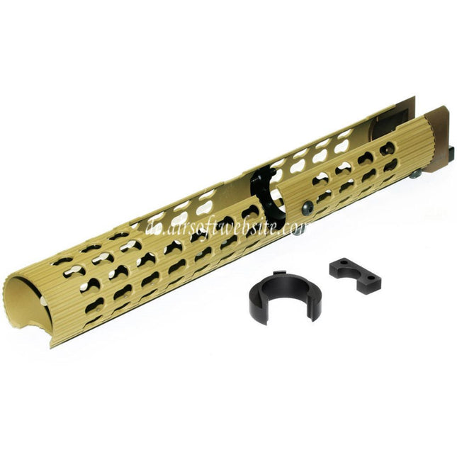 5KU VS-24 Röhrenförmig Keymod Handguard Geeignet für AKM AK74 AK103 Serie AEG Gewehre Airsoft