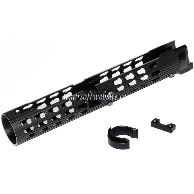 5KU VS-25 Röhrenförmig Keymod Handguard Geeignet für AK102 AK104 AK105 Serie AEG Gewehre Airsoft
