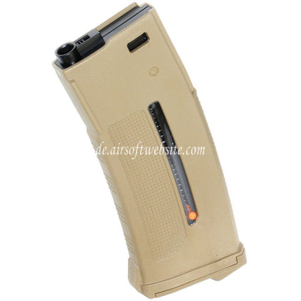 PTS 250rd EPM1 Mid-Cap Enhanced Polymer Magazin Geeignet für M4 M16 Serie AEG Gewehre Airsoft
