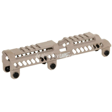 5KU 196mm B-31N Klassiker Niedriges Profil Upper Handschutz Schienen System Geeignet für GHK LCT AK Serie AEG GBB Gewehre Airsoft