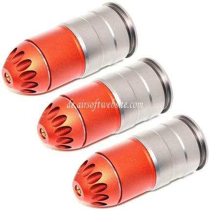 King Arms 3pcs 84rd 40mm Co2 Granaten Gas Patronenhülse Version IV