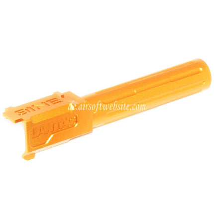 5KU 98mm/102mm 9INE Stil Ohne Gewinde Äußerer Lauf Geeignet für Tokyo Marui G19 GBB Pistolen Airsoft