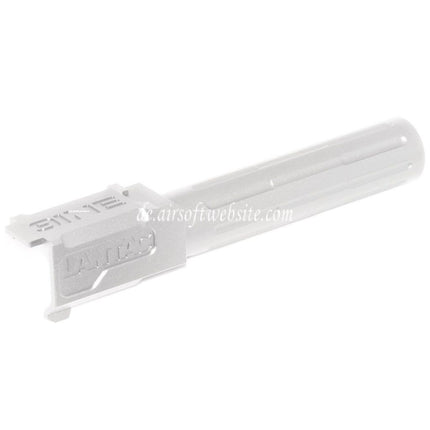 5KU 98mm/102mm 9INE Stil Ohne Gewinde Äußerer Lauf Geeignet für Tokyo Marui G19 GBB Pistolen Airsoft