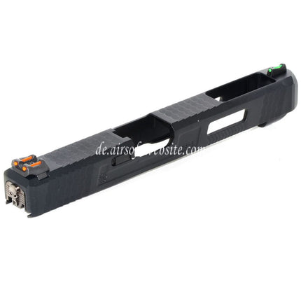 Archives Custom WE (WE-TECH) Äußerer Lauf Schlitten Set mit Hammer und Fiberglasvisier Geeignet für WE G34 GBB Pistolen Airsoft