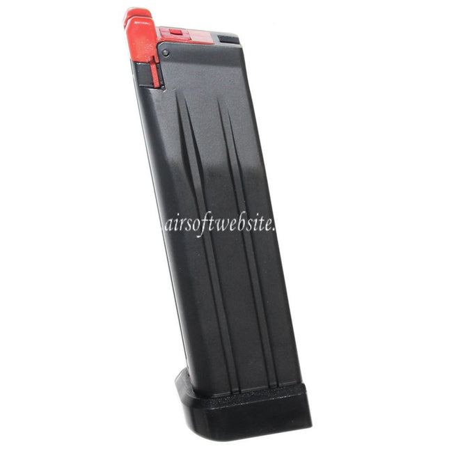 Armorer Works AW 20rd Co2 Magazin Geeignet für AW HX Serie Hi-Capa .177 Cal/4.5mm Airgun Schwarz