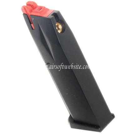 Armorer Works AW 20rd Co2 Magazin Geeignet für AW MB Serie M9 .177 Cal/4.5mm Airgun Schwarz
