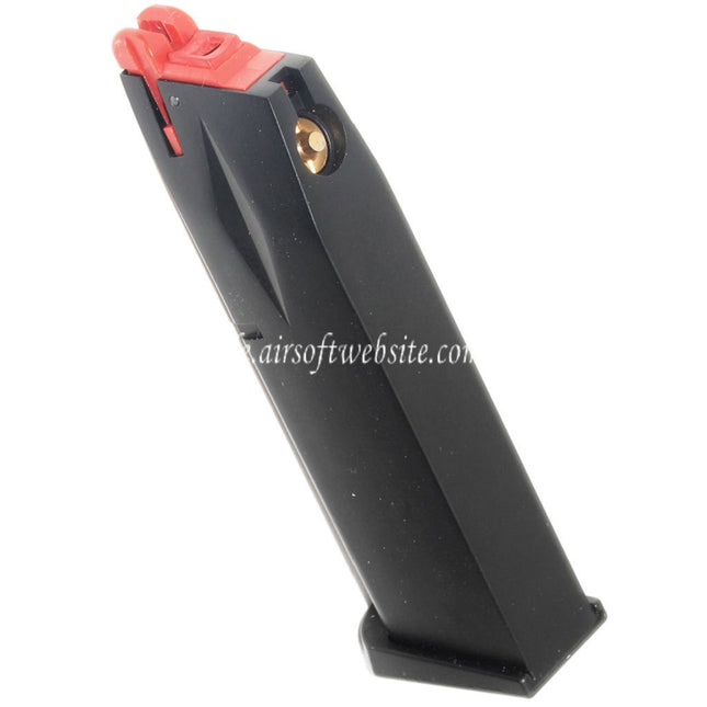 Armorer Works AW 20rd Co2 Magazin Geeignet für AW MB Serie M9 .177 Cal/4.5mm Airgun Schwarz