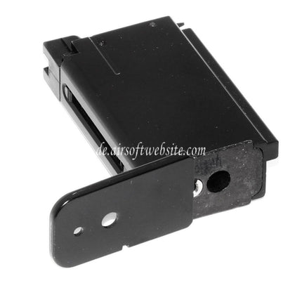 Armorer Works AW Gas Magazin (Langer/kurzer Typ) Geeignet für AW Broomhandle BH WE M712 GBB Pistolen Airsoft Schwarz