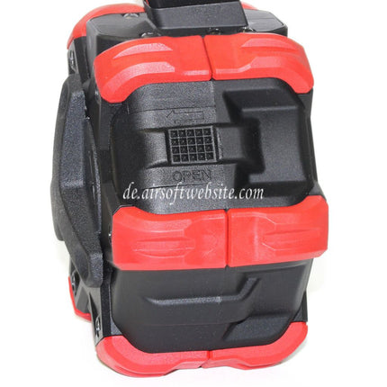 Armorer Works AW Custom 350rd Gas Adaptive Trommelmagazin Geeignet für G17 G18C G-Serie GBB Pistolen Airsoft