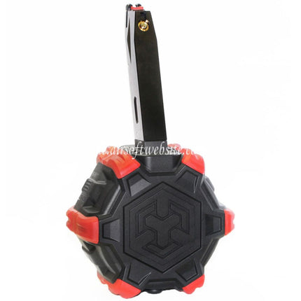 Armorer Works AW Custom 350rd Gas Adaptive Trommelmagazin Geeignet für AW MB Serie / KJW / WE (WE-TECH) / Tokyo Marui M9 M92 GBB Pistolen Airsoft