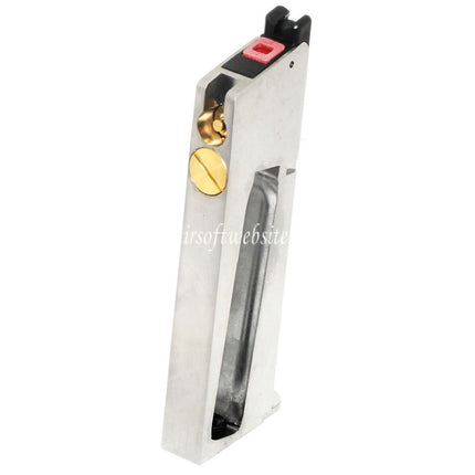 Armorer Works AW 16rd Co2 Magazin Geeignet für EMG SAI Red / AW NE Serie / WE Einzelstapel 1911 Serie GBB Pistolen Airsoft