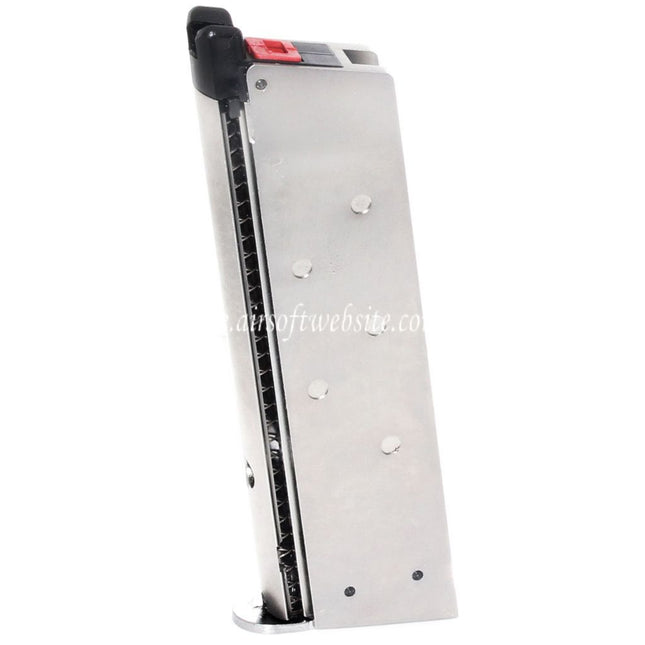 Armorer Works AW 16rd Gas Magazin Geeignet für EMG SAI Red / AW NE Serie / WE Einzelstapel 1911 Serie GBB Pistolen Airsoft