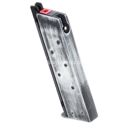 Armorer Works AW 16rd Gas Magazin Geeignet für EMG SAI Red / AW NE Serie / WE Einzelstapel 1911 Serie GBB Pistolen Airsoft