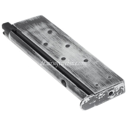 Armorer Works AW 16rd Gas Magazin Geeignet für EMG SAI Red / AW NE Serie / WE Einzelstapel 1911 Serie GBB Pistolen Airsoft