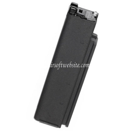 WE (WE-TECH) 30rd Gas Magazin Kurzer Typ geeignet für Cybergun Thompson M1A1 Serie GBB SMG Gewehre Airsoft Schwarz