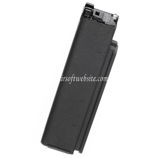 WE (WE-TECH) 30rd Gas Magazin Kurzer Typ geeignet für Cybergun Thompson M1A1 Serie GBB SMG Gewehre Airsoft Schwarz