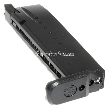 EMG Lizenziert Hudson 25rd Gas Magazin Geeignet für EMG Hudson H9 Serie GBB Pistolen Airsoft Schwarz