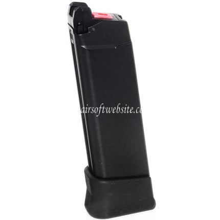 EMG Lizenziert SAI BLU COMPACT 25rd Co2 Magazin Geeignet für G19 G23 G26 Serie GBB Pistolen Airsoft Schwarz