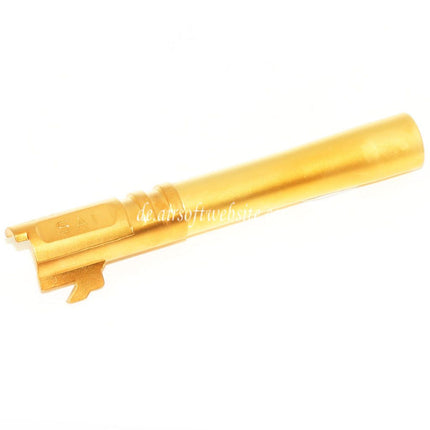EMG Lizenziert SAI 2011 DS 123mm/127mm Äußerer Lauf Geeignet für EMG SAI 2011 DS 5.1 Hi-Capa GBB Pistolen Airsoft Gold