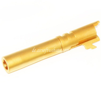 EMG Lizenziert SAI 2011 DS 106mm/110mm Äußerer Lauf Geeignet für EMG SAI 2011 DS 4.3 Hi-Capa GBB Pistolen Airsoft Gold