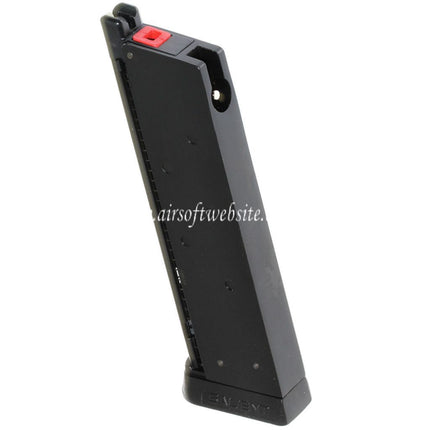 EMG Lizenziert SAI RED 16rd Tactical Gas Magazin Geeignet für EMG SAI Red / AW NE Serie / WE Einzelstapel 1911 Serie GBB Pistolen Airsoft Schwarz