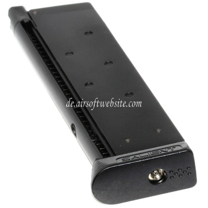 EMG Lizenziert SAI RED 16rd Tactical Gas Magazin Geeignet für EMG SAI Red / AW NE Serie / WE Einzelstapel 1911 Serie GBB Pistolen Airsoft Schwarz