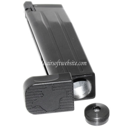 EMG STI 2011 DVC3 30rd Co2 Magazin Geeignet für Hi-Capa Serie GBB Pistolen Airsoft Schwarz