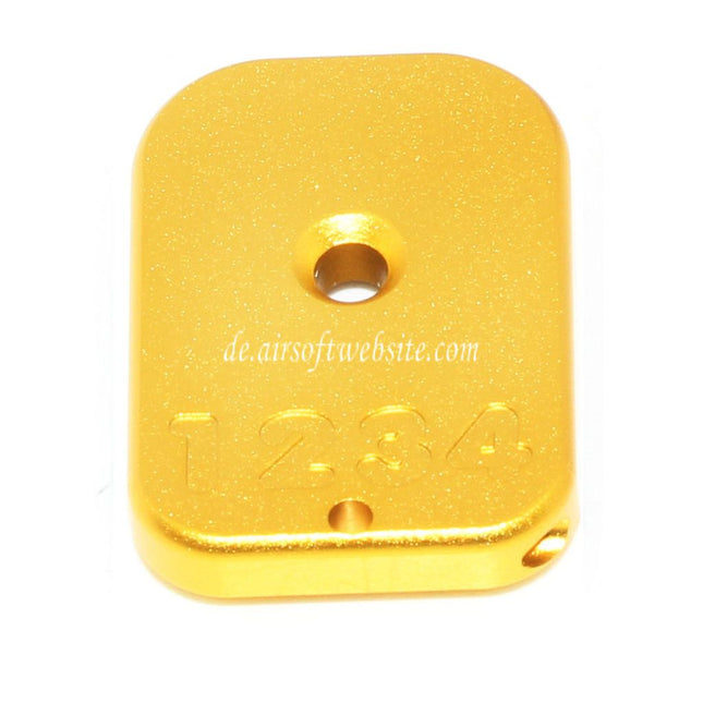 Armorer Works AW Custom CNC Magazin Grundplatte Geeignet für Hi-Capa GBB Pistolen Gas Magazin