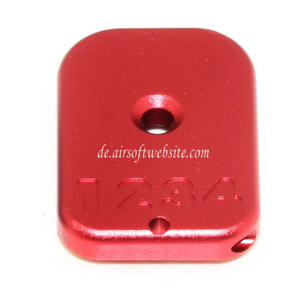 Armorer Works AW Custom CNC Magazin Grundplatte Geeignet für Hi-Capa GBB Pistolen Gas Magazin