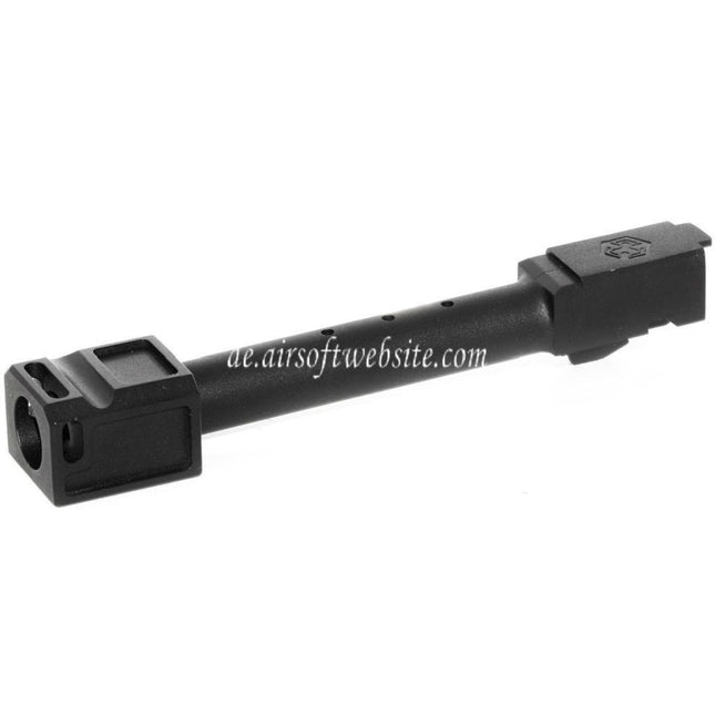 Armorer Works AW VX Äußerer Lauf Kit mit Kompensator MOD-1 Geeignet für AW VX7 Serie / EMG SAI BLU Standard / ISSC M22 / Lonewolf / Tokyo Marui / WE G17 G18C GBB Pistolen Airsoft