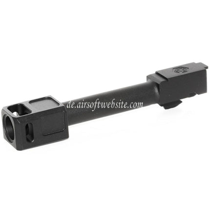 Armorer Works AW VX Äußerer Lauf Kit mit Kompensator MOD-2 Geeignet für AW VX9 Serie / EMG SAI BLU COMPACT / Tokyo Marui / WE G19 GBB Pistolen Airsoft