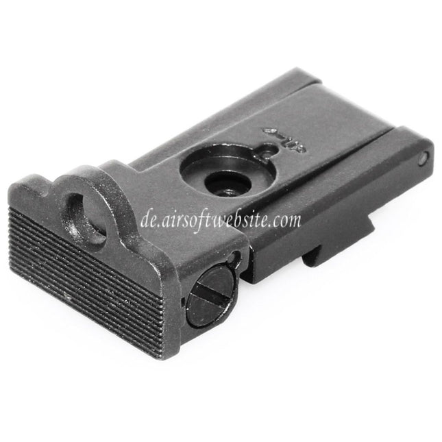 Armorer Works AW HX22 Aperture/Ghost Ring Höhenvisier Assembly Geeignet für AW WE Tokyo Marui Hi-Capa Serie GBB Pistolen Airsoft Schwarz