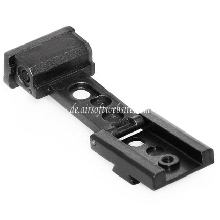 Armorer Works AW HX22 Aperture/Ghost Ring Höhenvisier Assembly Geeignet für AW WE Tokyo Marui Hi-Capa Serie GBB Pistolen Airsoft Schwarz