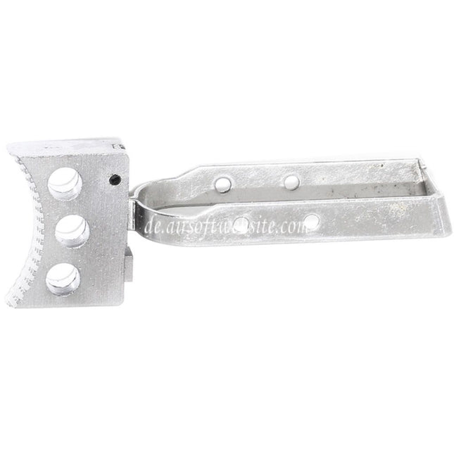 Armorer Works AW NE10 Dreifach Loch Abzugssatz geeignet für AW WE 1911 Serie GBB Pistolen Airsoft Silber