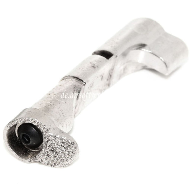 Armorer Works AW Wettbewerb Magazinentriegelung Erweiterte Schaltfläche Geeignet für KJW AW WE Tokyo Marui Hi-Capa GBB Pistolen Airsoft Silber