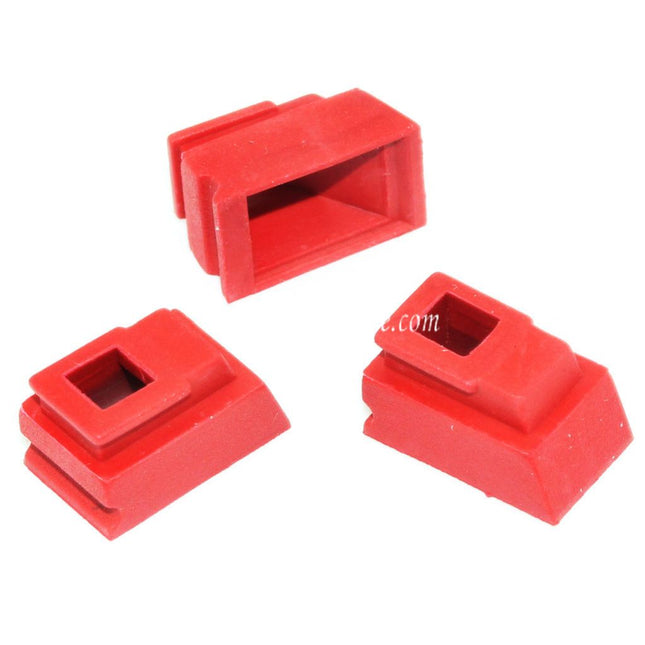 Armorer Works AW Custom 3 Stück Magazin Rubber Gas Route Geeignet für VX MOS Optic Ready Serie / WE Galaxy GBB Pistolen Airsoft