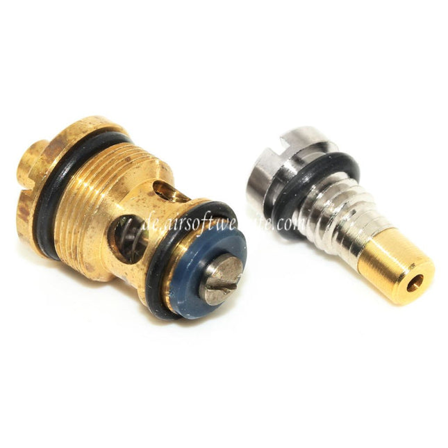 WE (WE-TECH) 2 Stück Einlass Ausgangs Ventil Geeignet für Armorer Works AW WE G17 Co2 Serie GBB Pistole Airsoft Magazin