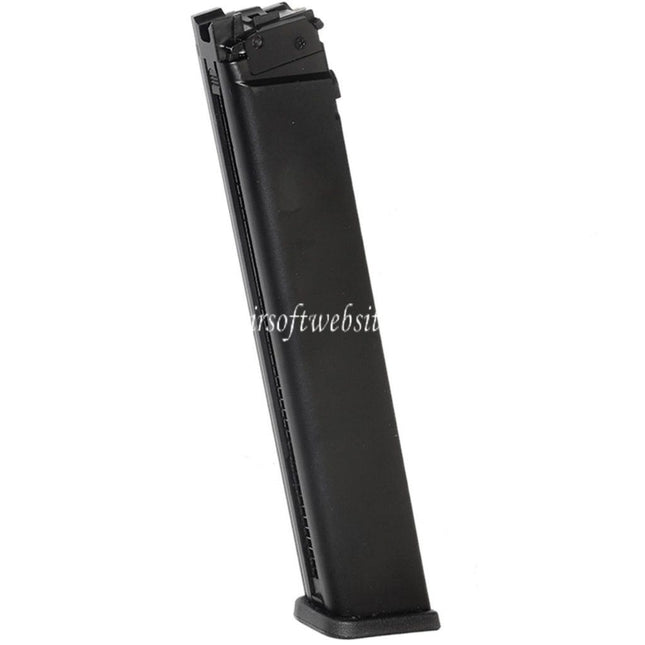 WE (WE-TECH) 50rd Gas Magazin Geeignet für WE PCC Typ 888 888C RARS R5C M4 M16 Serie GBB Gewehre Airsoft Schwarz