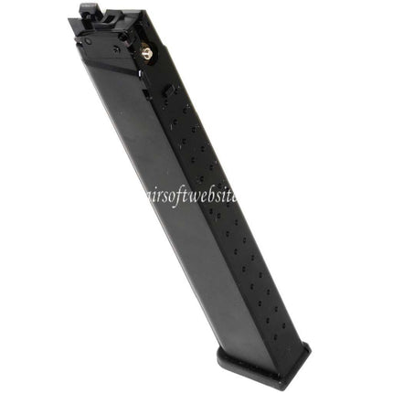 WE (WE-TECH) 50rd Gas Magazin Geeignet für WE PCC Typ 888 888C RARS R5C M4 M16 Serie GBB Gewehre Airsoft Schwarz