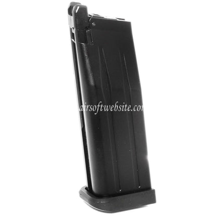 WE (WE-TECH) 23rd Gas Magazin Geeignet für WE Baby Hi-Capa 3.8 Serie GBB Pistolen Airsoft Schwarz
