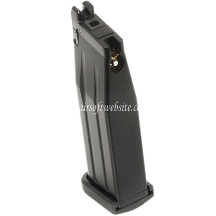 WE (WE-TECH) 23rd Gas Magazin Geeignet für WE Baby Hi-Capa 3.8 Serie GBB Pistolen Airsoft Schwarz