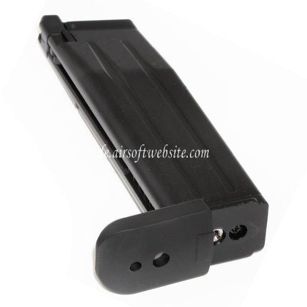 WE (WE-TECH) 30rd Gas Magazin 4.3 Geeignet für Hi-Capa Serie GBB Pistolen Airsoft