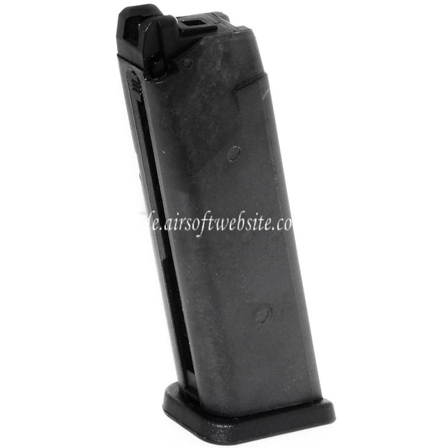 WE (WE-TECH) 25rd Polymer Gas Magazin Geeignet für Stark Arms S17 S18 S19 G17 G18C G34 G35 G-Serie GBB Pistolen Airsoft Schwarz