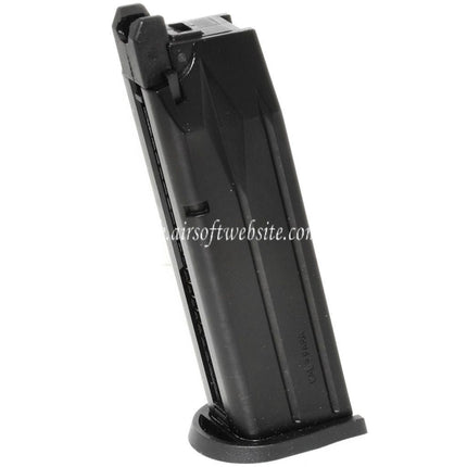 WE (WE-TECH) 25rd Gas Magazin Geeignet für WE Bulldog Tokyo Marui PX4 Serie GBB Pistolen Airsoft Schwarz