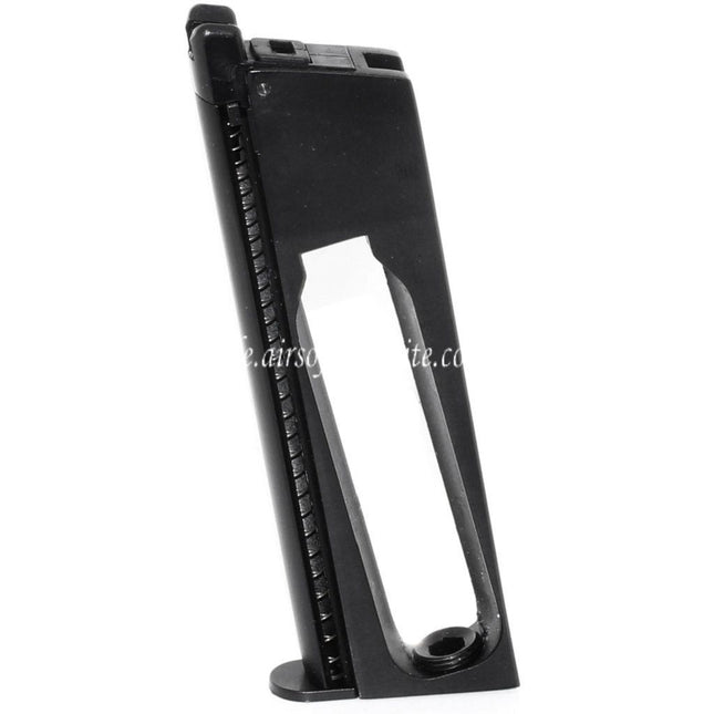 WE (WE-TECH) 16rd Co2 Magazin Geeignet für EMG SAI Red / AW NE Serie / WE Einzelstapel 1911 Serie GBB Pistolen Airsoft Schwarz