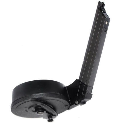 WE (WE-TECH) 50rd Gas Trommelmagazin Geeignet für Armorer Works A180 Blaster WE P08 Luger GBB Pistol